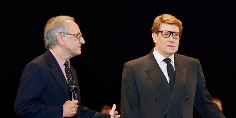 pierre berge and yves saint laurent.